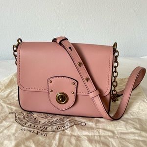 Lauren Ralph Lauren Leather Crossbody Bag
